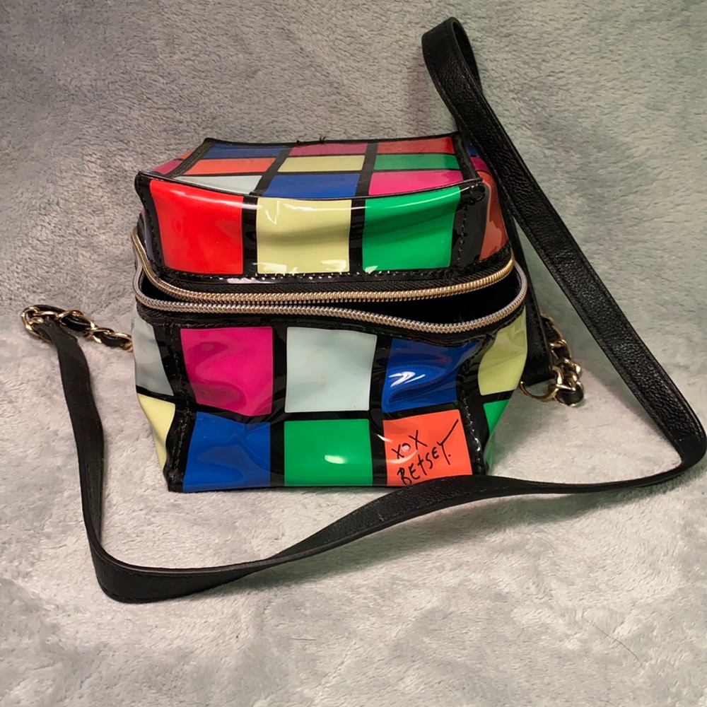 Betsey Johnson Rubik Cube Purse